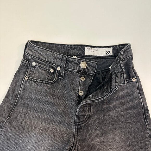 rag & bone Maya High-Rise Wide-Leg Jeans - Picture 8 of 11